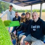 בן דבש וצוות עופר חדרה שותלים חסה צילום שלומי ברק (1)