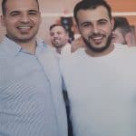 מימין לשמאל סלמאן חבקה זל עם אחיו חוסאם חבקה צילום באדיבות המשפחה