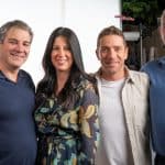 רן אקרמן, משה אשכנזי, רונית ואלי זוגלובק. צילום מנחם ואיתי רייס