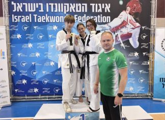 דומיננטיות ירוקה על המזרן: שלושה אלופי ישראל חדשים למועדון הטאקוונדו של מכבי חיפה