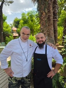 שף גדי אולשנסקי והשף שאול בן אדרת